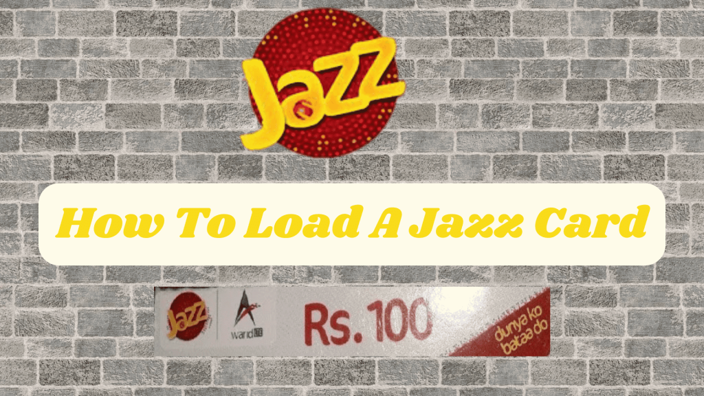How To Load A Jazz Card Latest