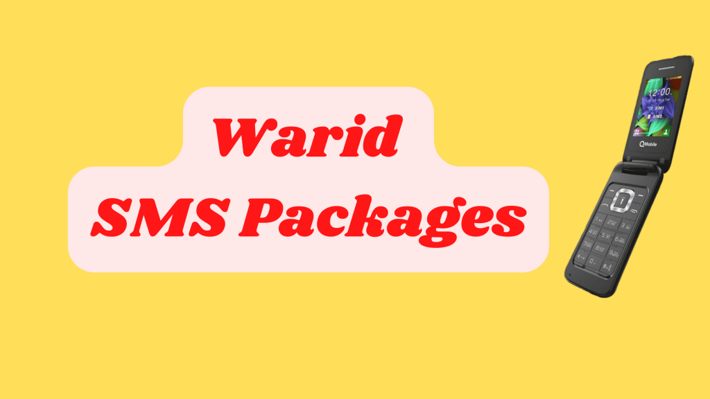 Warid SMS Packages New