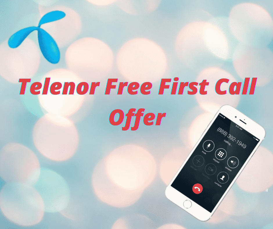 Telenor Free First Call Offer